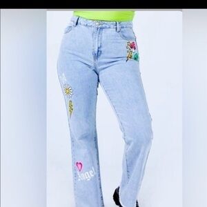 NWT    fixed price -High Rise Denim Jean Size 6